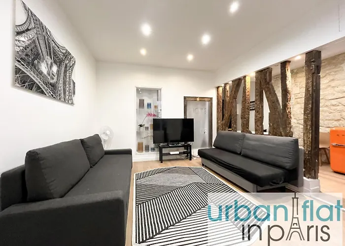 Urban Flat 52 - Charming 2 Bdr Flat In Center Of Apartament Paryż